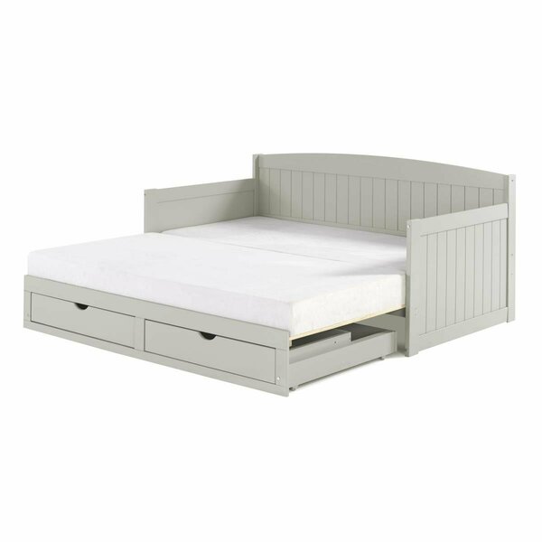 Kd Cama De Bebe Harmony King Conversion Day Bed Dove Gray KD3236215